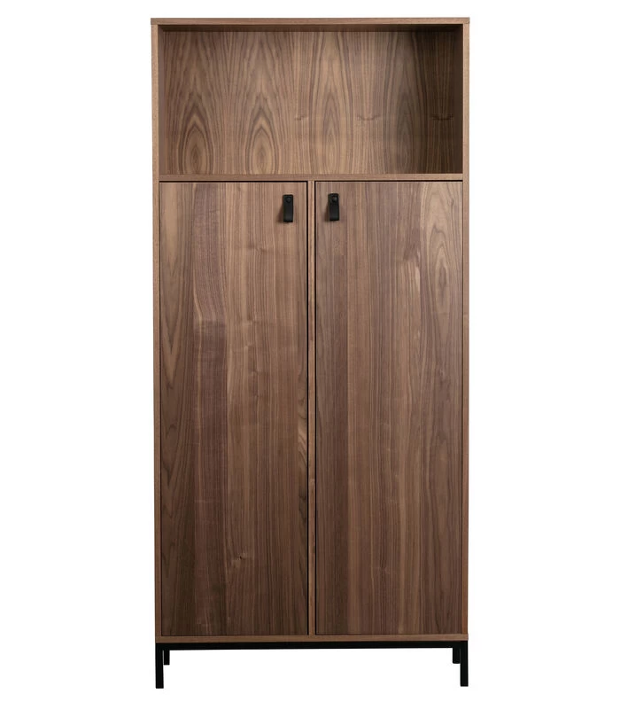 VTwonen Bookazine Boekenkast - Noten - Bruin - 173x81x35 3 VTwonen Bookazine Boekenkast - Noten - Bruin - 173x81x35