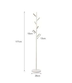 Yamazaki Plain Pole Hanger - White 11 Yamazaki Plain Pole Hanger - White -Meubilair Verkoop 01ed35c044924fd09ec5a78e48c92e1a
