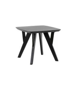 Bijzettafel Quenza - Zwart - 50x50x42cm