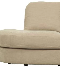 VTwonen Family 1-Zits Element Ronde Hoek Links - Zand - 85x93x98