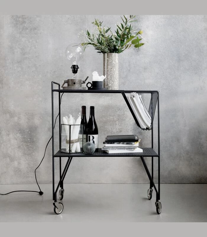 House Doctor Trolley, Use, Zwart 4 House Doctor Trolley, Use, Zwart - Afbeelding 2