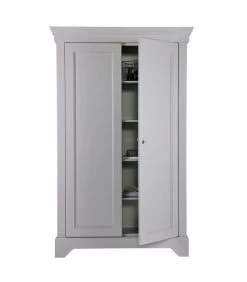 WOOOD Isabel Brocante Kast - Grenen - Betongrijs - 191x118x47 -Meubilair Verkoop 060fe230a101431caa5c8dbdfb290b96