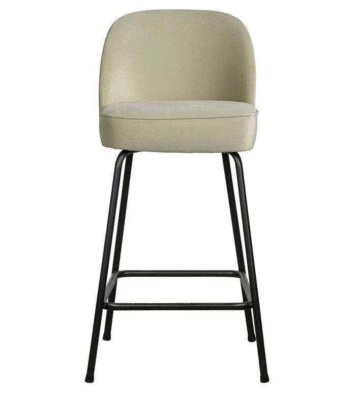 BePureHome Vogue Barstoel - Fluweel - Pistache - 89x50x55 3 BePureHome Vogue Barstoel - Fluweel - Pistache - 89x50x55