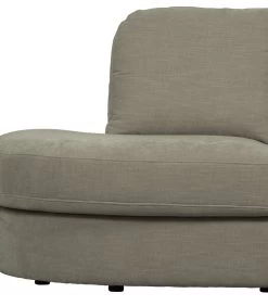 VTwonen Family 1-Zits Element Ronde Hoek Links - Grijs - 85x93x98