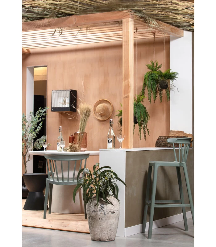 WOOOD Tuinkruk Dover - Betonlook - Antraciet - 45x35x35 4 WOOOD Tuinkruk Dover - Betonlook - Antraciet - 45x35x35 - Afbeelding 2