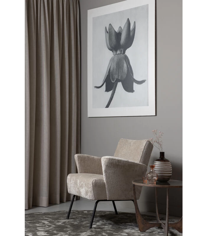 BePureHome Muse Fauteuil - Geweven Stof - Naturel - 77x73x70 5 BePureHome Muse Fauteuil - Geweven Stof - Naturel - 77x73x70 - Afbeelding 3