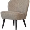 WOOOD Fauteuil Sara - Polyester - Naturel - 71x59x70