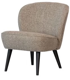 WOOOD Fauteuil Sara - Polyester - Naturel - 71x59x70