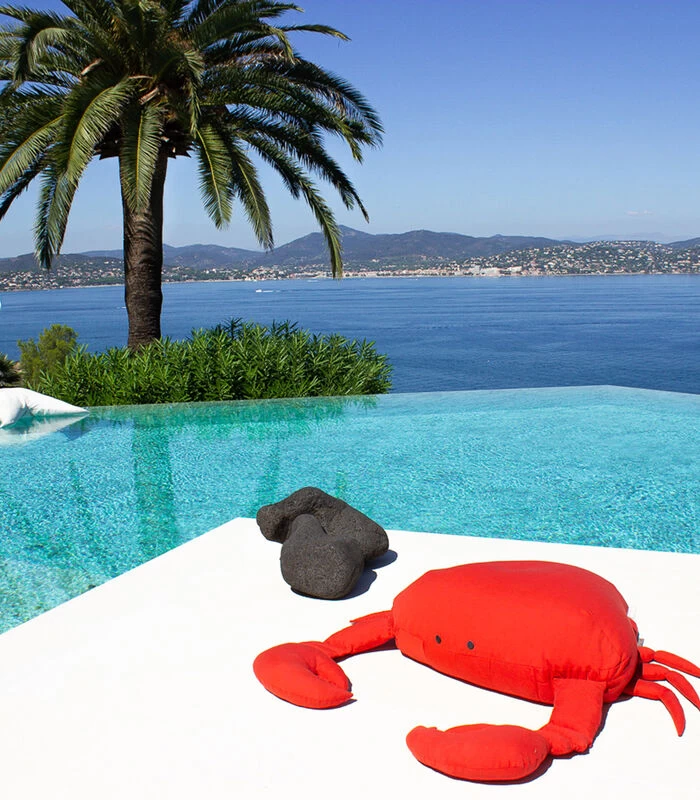 Drijvende XL-buitenpoef Krabvorm 6 Drijvende XL-buitenpoef Krabvorm - Afbeelding 4