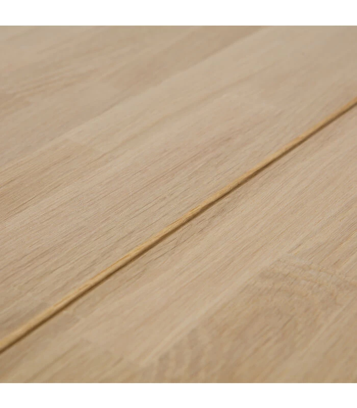 WOOOD Eettafel Disc - Eiken - Onbehandeld - 74x120x120 5 WOOOD Eettafel Disc - Eiken - Onbehandeld - 74x120x120 - Afbeelding 3