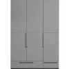 WOOOD Pure Kast 3-Deurs - Grenen - Betongrijs - 215x142x60 -Meubilair Verkoop 166fa46d156143e09eb78c062522d476