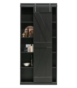 Exclusive Harris Schuifdeurkast - Grenen - Zwart - 221x100x39 9 Exclusive Harris Schuifdeurkast - Grenen - Zwart - 221x100x39 -Meubilair Verkoop 16a94474b79a4afda84d0220fc8ed108