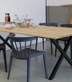 WOOOD Tablo X-Poot 1 Stuks - Metaal - Zwart - 72x79x10 -Meubilair Verkoop 1979e8015bc747bfa33c2af481511adb