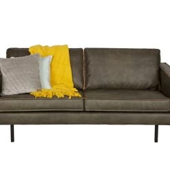 BePureHome Rodeo Bank 2-Zits - Recycle Leer - Army - 85x190x86 -Meubilair Verkoop 19999c24e8024d57ad0fe3b8f009281d