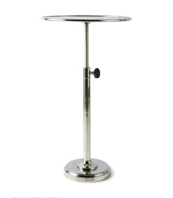 Bijzettafel Verstelbaar - Venice Adjustable Sofa Table L - Zilver