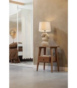 Potig Sidetable - Hout - Naturel - 60,5x50x37 -Meubilair Verkoop 1dfb464838ef4f53b8191b3228ef5daa