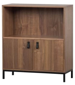 VTwonen Bookazine Low Boekenkast - Noten - 81x81x35 -Meubilair Verkoop 1e02da436daf45418915a99270e84d2e