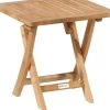 Inklaptafel Tuin Folding - Teak - Naturel - 45x45x45