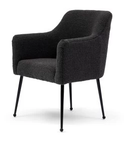 Eetstoel The Smith DAC Boucle Beluga - Polyester, Acrylic, Iron - (LxBxH) 66.0x67.0x86.0 Cm 5 Eetstoel The Smith DAC Boucle Beluga - Polyester, Acrylic, Iron - (LxBxH) 66.0x67.0x86.0 Cm -Meubilair Verkoop 2129d09c657549049d8d05fcefd17d0c