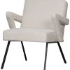 WOOOD Fauteuil Clark - Bouclé - Naturel - 83x60x80 -Meubilair Verkoop 2395f8ee5efe474eae8ae9b1088ac8dd