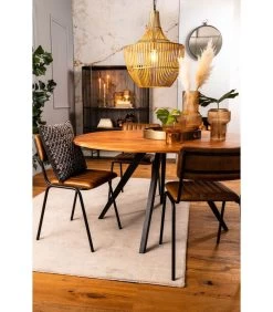 Eettafel Mimoso - Hout/Zwart - Ø140cm 10 Eettafel Mimoso - Hout/Zwart - Ø140cm -Meubilair Verkoop 23ee18b3f9c442c19f8f7cd2986cd99b