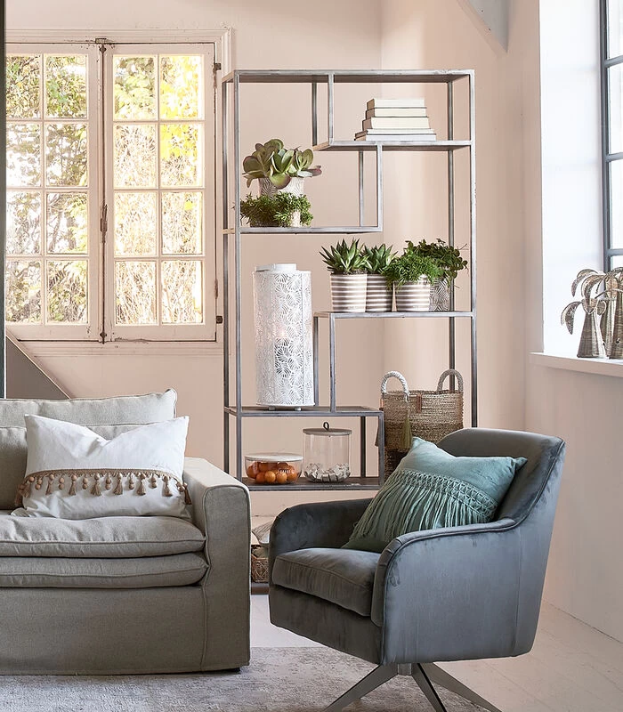 Midtown Book Cabinet - Gerecycled Eikenhout, Gerecycled Essenhout, IJzer - 100.0x35.0x213.0 Cm 4 Midtown Book Cabinet - Gerecycled Eikenhout, Gerecycled Essenhout, IJzer - 100.0x35.0x213.0 Cm - Afbeelding 2