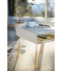Yamazaki Low Side Table - Plain - White -Meubilair Verkoop 257fb78a186f4031a2624cb7f4bcdc29