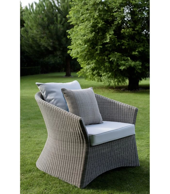 ZENITH Resin Galet Tuin Fauteuil 6 ZENITH Resin Galet Tuin Fauteuil - Afbeelding 4