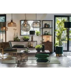 Zuil Chisa - Hout/Zwart - Set -Meubilair Verkoop 281db2c67d254a52b20c358f5135a421