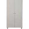 WOOOD Madu Garderobekast - Grenen - Wolkengrijs - 195x100x53 -Meubilair Verkoop 2a80ce74810340b89170ad6e8e509d66