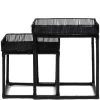 Bijzettafel Zwart - Punta Cana End Table - Set Van 2 Stuks Zwart -Meubilair Verkoop 2baa339f096c4292b171dbcffa9050ca