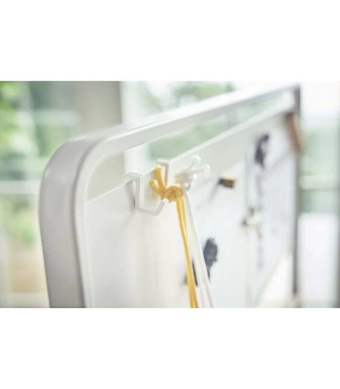 Yamazaki Kids Coat Rack With Panel - Tower - White 4 Yamazaki Kids Coat Rack With Panel - Tower - White - Afbeelding 2