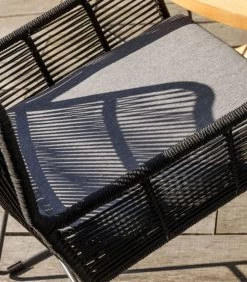 Tuinstoel Grace - Staal/Touw - Antraciet - Set Van 2 -Meubilair Verkoop 2f470bde1d2d4ab9bbaf2a2cef93920e