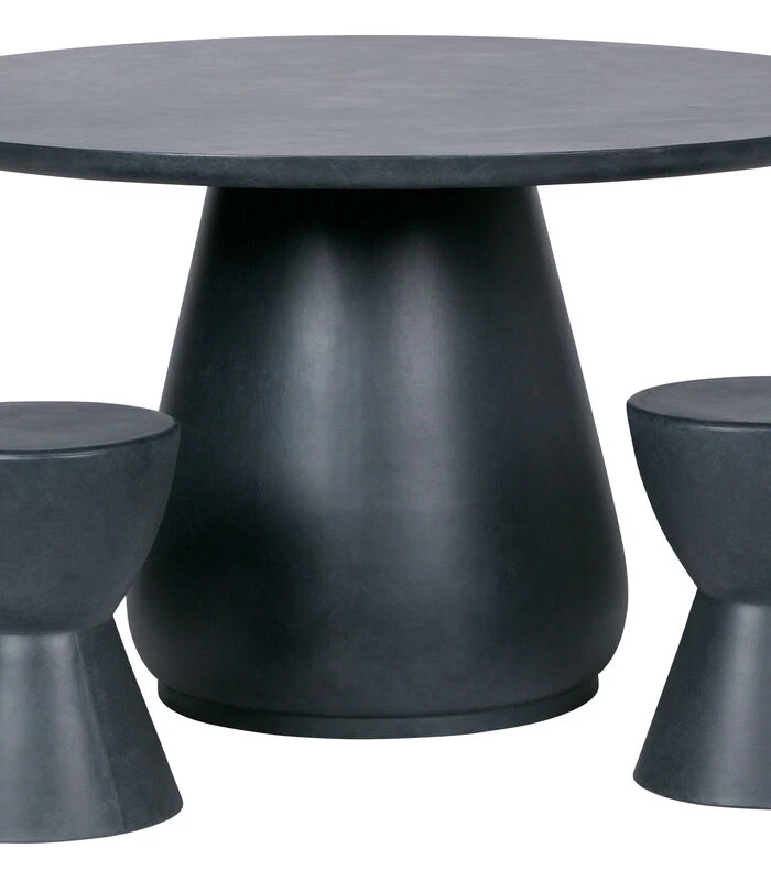 WOOOD Tuinkruk Dover - Betonlook - Antraciet - 45x35x35 6 WOOOD Tuinkruk Dover - Betonlook - Antraciet - 45x35x35 - Afbeelding 4