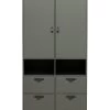 VTwonen Stage Garderobekast - Grenen - Soap - 185x103x40 -Meubilair Verkoop 2f7cf2c4f57a42e38d3f849f4fa3cac9