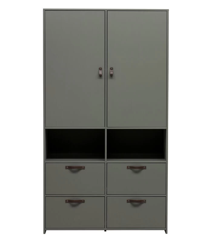 VTwonen Stage Garderobekast - Grenen - Soap - 185x103x40 3 VTwonen Stage Garderobekast - Grenen - Soap - 185x103x40