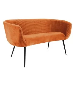 Leitmotiv Bank Majestic - Oranje - 142x72x77,5cm -Meubilair Verkoop 2f7eed862946456e91df3218c53a96e9