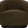 BePureHome Woolly Draaifauteuil - Schapenvacht - Groen - 71x84x88