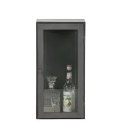 BePureHome Manta Hangende Vitrinekast L - Metaal - Grijs - 60x30x25 -Meubilair Verkoop 3387c1ada0834e2f98c19bb69feec408