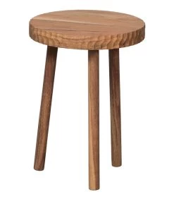 Manzi Kruk - Acacia Hout - Natural - 45x32x32 -Meubilair Verkoop 34eef73b39be43f1b7ea0101d2ee18f7