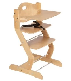 TiSsi Kinderstoel Natuurlijk Hout