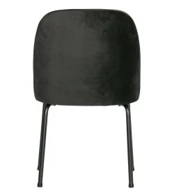 BePureHome Vogue Eetkamerstoel - Fluweel - Zwart - Set Van 2 -Meubilair Verkoop 36a5f588dcf34844a772817ee6a9f40c