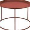 WOOOD Ivar Bijzettafel L - Metaal - Rood - 38x56x56 -Meubilair Verkoop 3946cdac072c47a5ac76c4a537e641dc