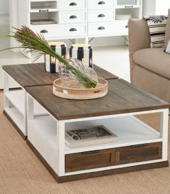 Salontafel Hout - Metropolitan Table - 80x80 Cm - Wit -Meubilair Verkoop 39d6373127894eed85ec096e22b34471