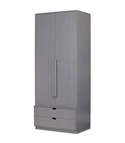 SKIK GARDEROBE 95CM LINES TWINS LEEM [fsc] -Meubilair Verkoop 3b6107cfd8af40aa899dc2549d52b6e4