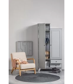 WOOOD Mark Fauteuil - Stof - Naturel - 75x67x82 -Meubilair Verkoop 3c4a2a90d8f349d5a6a24b7e3ca83f51