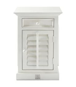 Nachtkastje - New Orleans Nachtkastjes Rechts - Wit