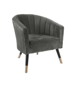 Leitmotiv Stoel Royal - Velvet Taupe Groen - 70x71x80cm -Meubilair Verkoop 405d496088a649b3b3b15b88e3b4fa9a