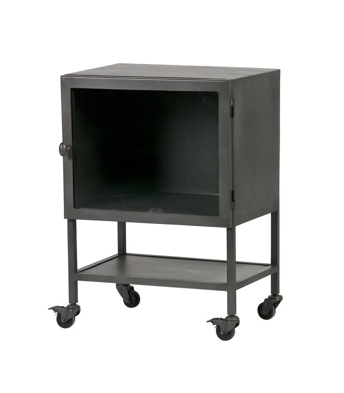 BePureHome Bespoke Vitrinekastje - Metaal - Grijs - 72x50x35 5 BePureHome Bespoke Vitrinekastje - Metaal - Grijs - 72x50x35 - Afbeelding 3