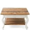Bijzettafel Hout - Driftwood Table - 70x70 Cm - Wit -Meubilair Verkoop 4281a154279c4bddad8c72b5858efc69